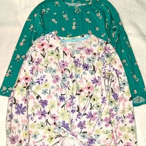 Arizona Girls 2 Tops set Sz M